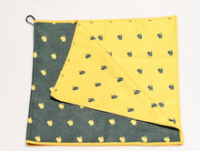Load image into Gallery viewer, The Polka State Towel - Green and Gold
