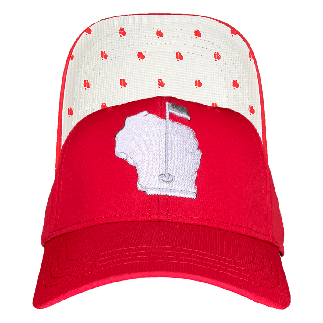The Red - Curved Brim