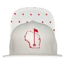 Load image into Gallery viewer, The White - Flat Brim
