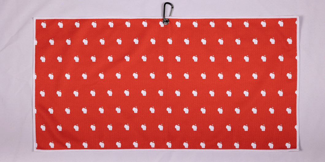 The Red Polka State Towel