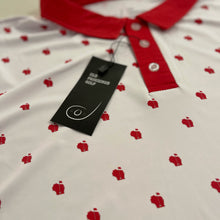 Load image into Gallery viewer, The Women&#39;s Polka State - White w/ Red State/Collar
